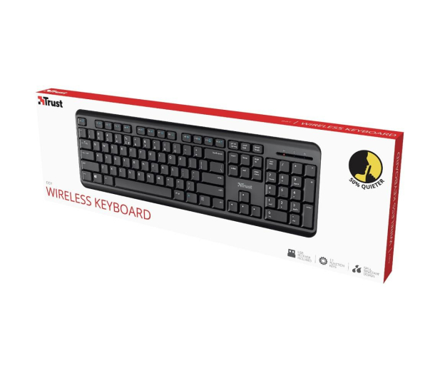 Trust ODY WIRELESS KEYBOARD US - 703456 - zdjęcie 2